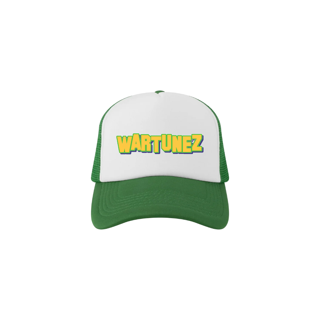 Green Retro Trucker