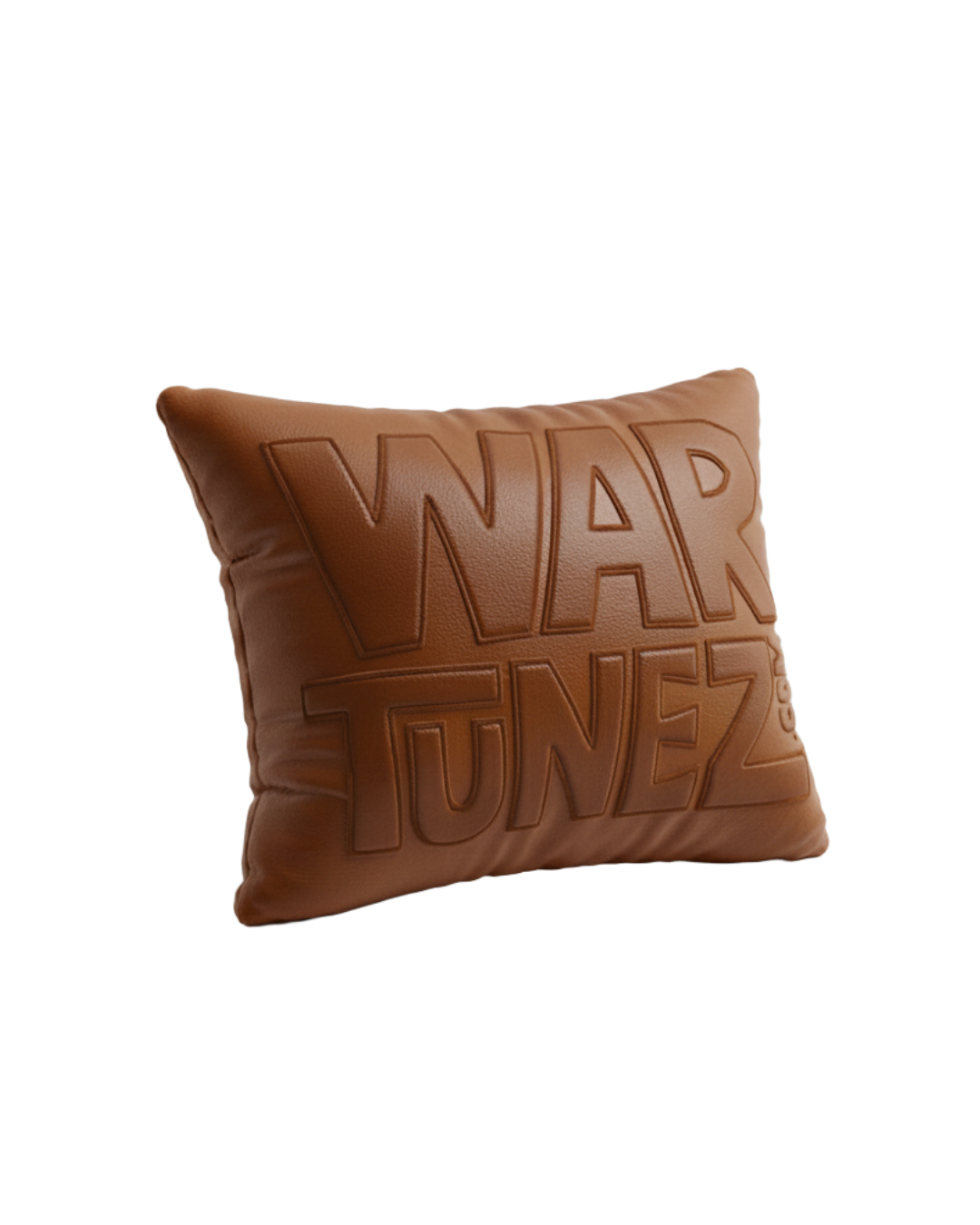 Cognac Leather Pillow