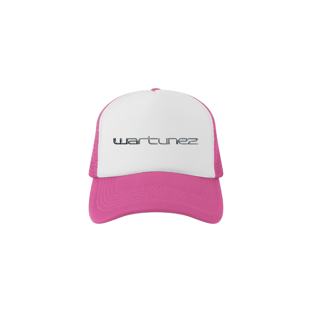 Pink Chrome Trucker