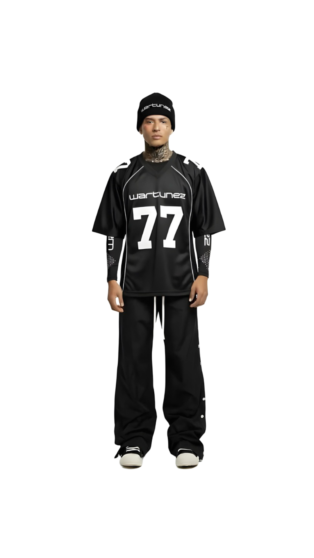 Black Football Jersey