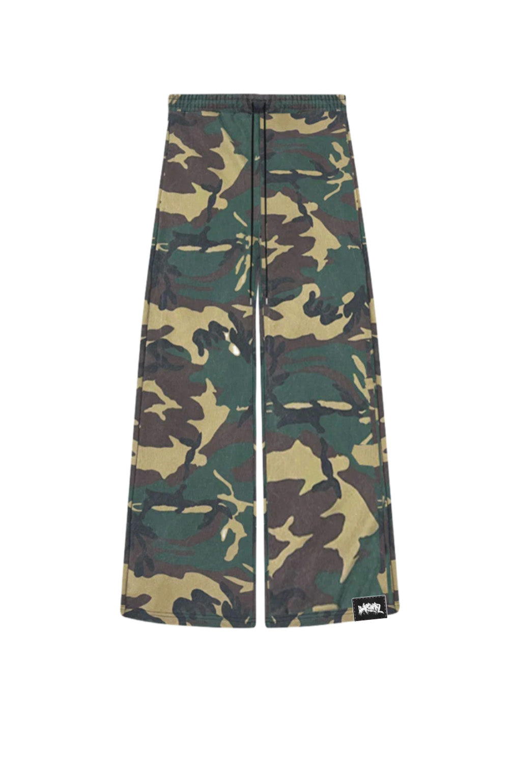 Wide Camo Sweatpants