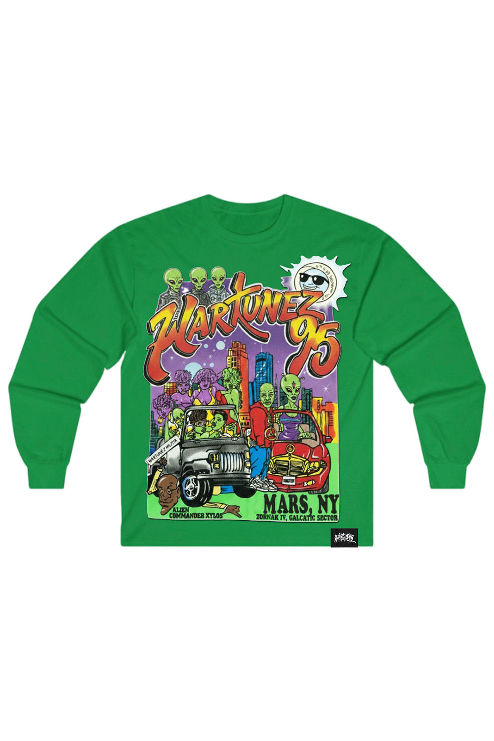 Green Alien Freaknik 2095