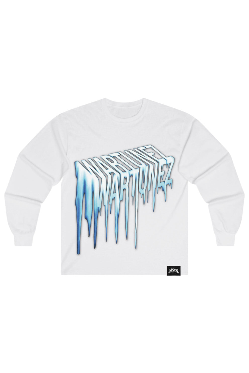 White Icicle LS Tee