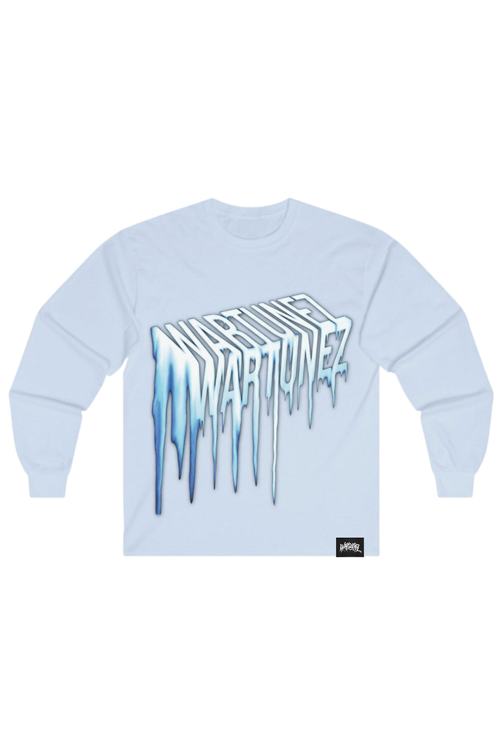 Sky Blue Icicle LS Tee